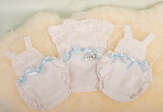 Baby romper newborn in 4 varianten beschikbaar